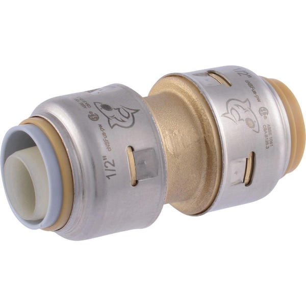 1/2 In. x 1/2 In. Push-to-Connect Polybutylene Conversion Coupling